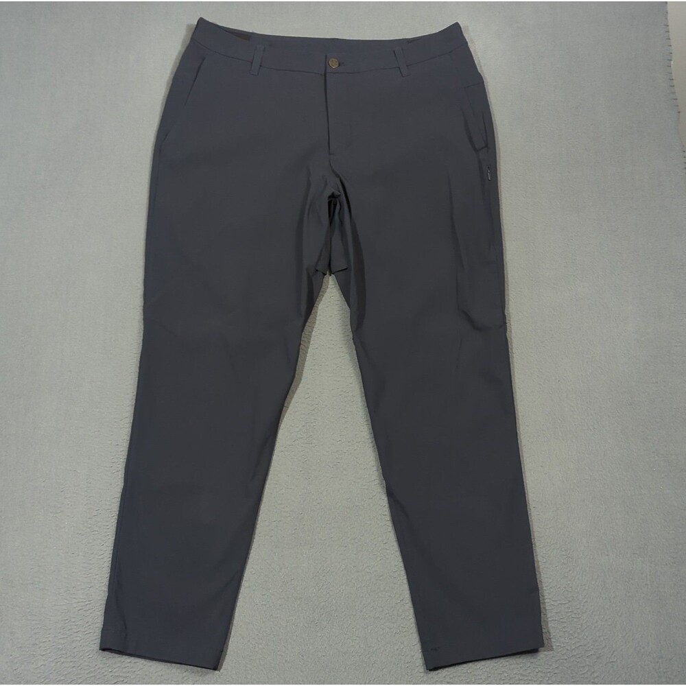 Lululemon Commission Golf Pant Men's 36 Navy Blue Performance Preppy Casual